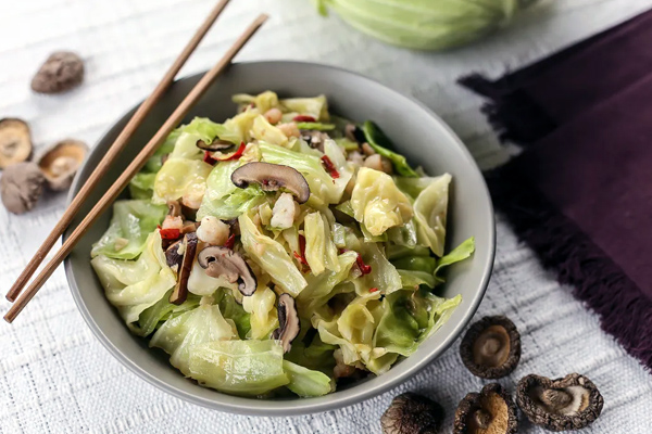 Taiwanese Braised Cabbage